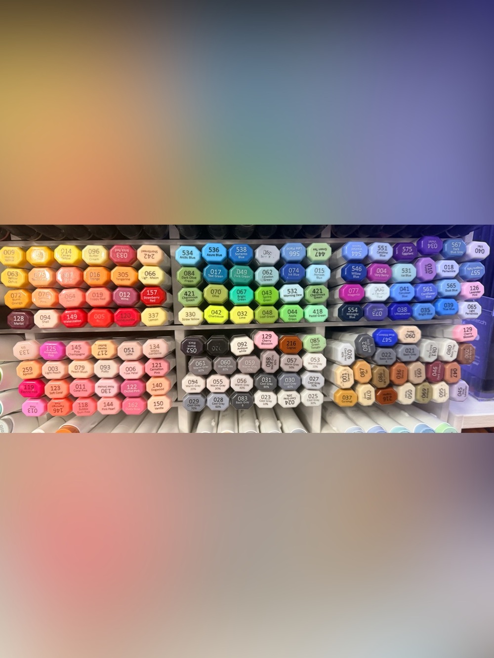 Blick Studio Alcohol Brush Markers - FULL SET - 144 ct.